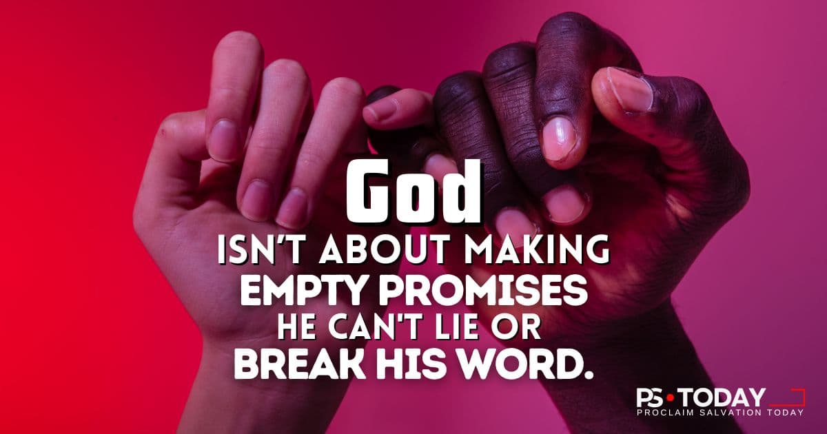 PROMISES YOU CAN TRUST - PS.Today