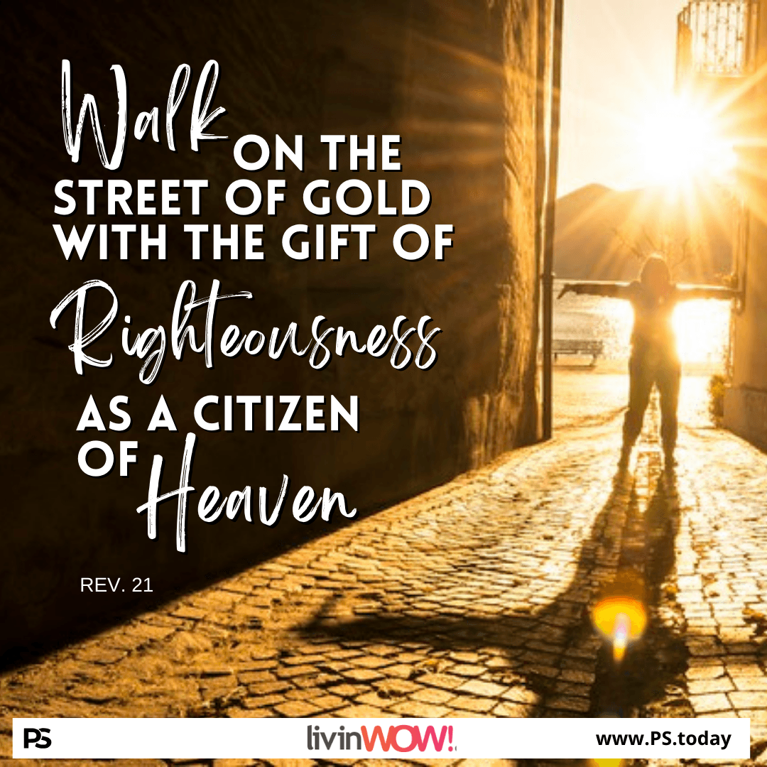WALKING ON THE STREET OF GOLD - PS.Today