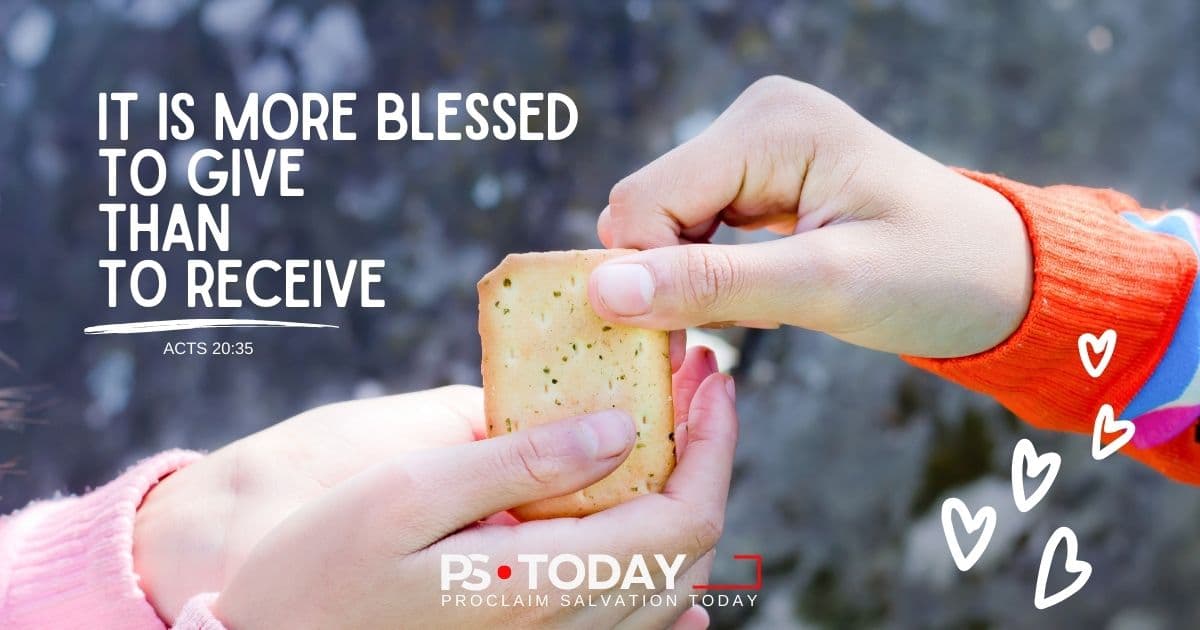 THE POWER OF GIVING - PS.Today