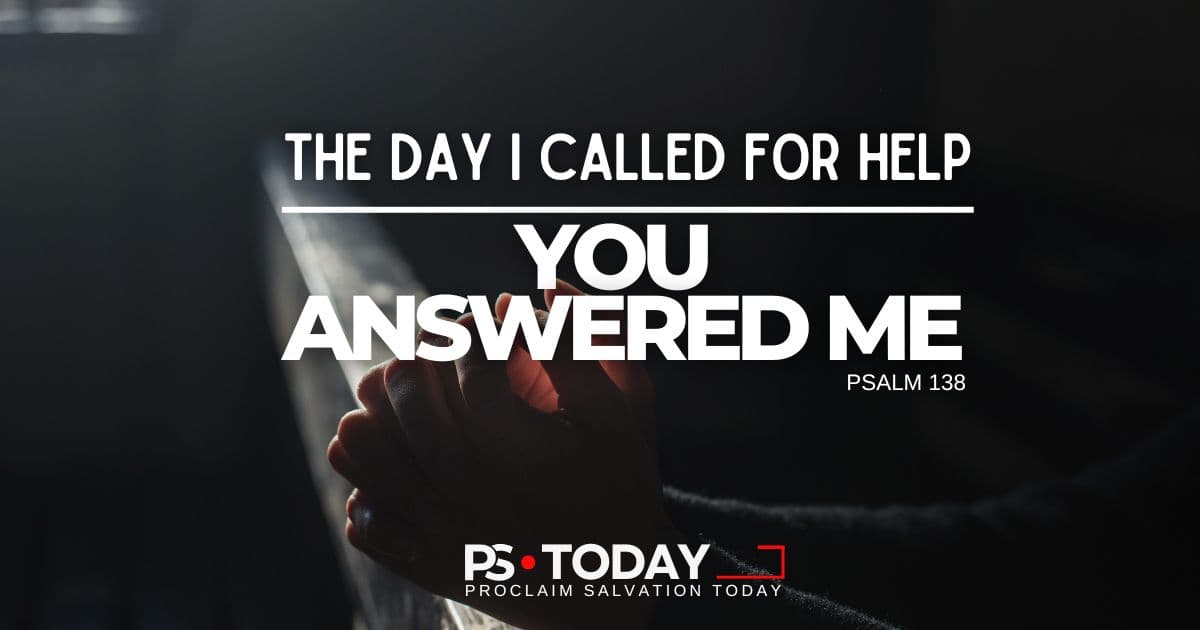 GOD IS WILLING TO ANSWER PRAYERS - PS.Today