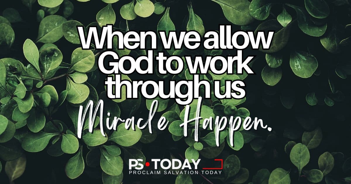 Letting God's Power Do the Talking - PS.Today