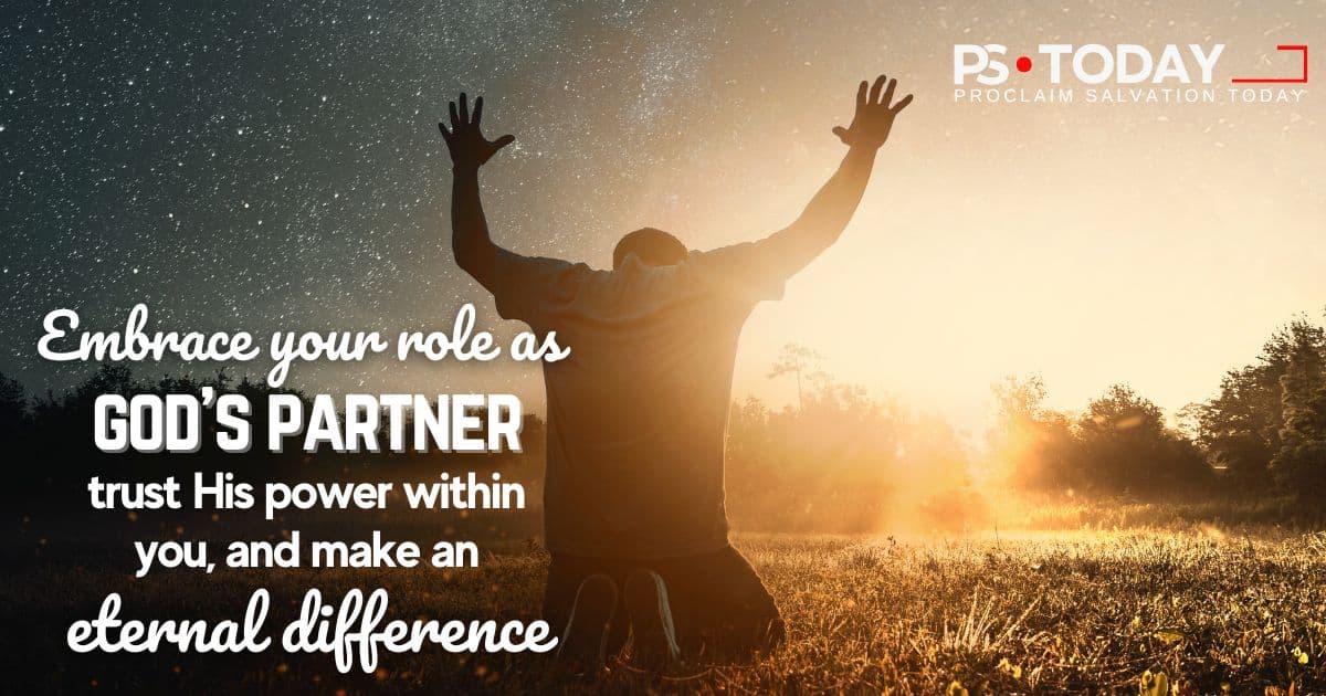 THE JOY OF PARTNERING WITH GOD - PS.Today