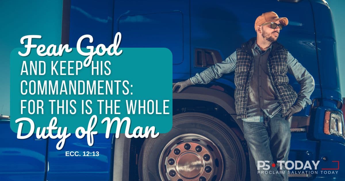 UNDERSTANDING THE TRUE MEANING OF FEAR - PS.Today