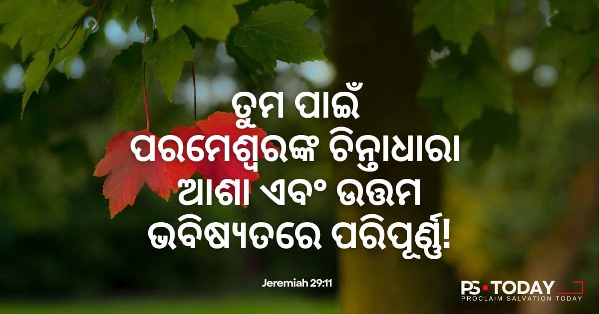 ପରମେଶ୍ୱରଙ୍କ ପ୍ରତିଜ୍ଞାରେ ଉର୍ଦ୍ଧ୍ଵକୁ ଉଠିବା - PS.Today