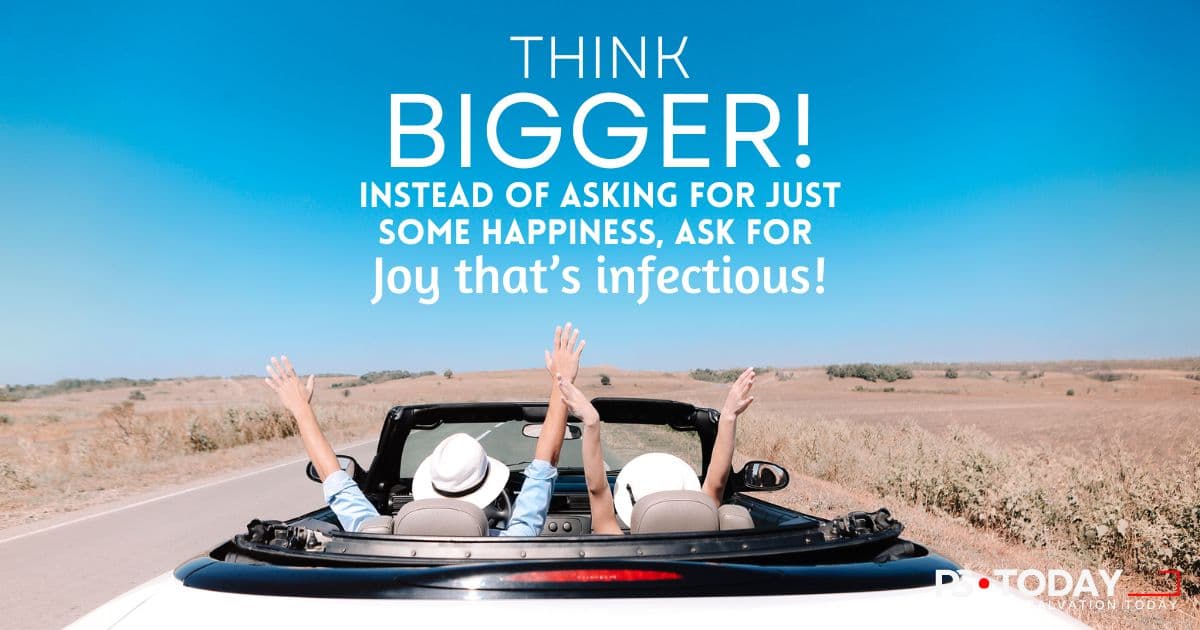 BIG DREAM ASK BIGGER - PS.Today